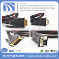 5ft DVI macho para VGA macho M / M cabo para DVD LCD HDTV PC 1080P